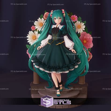 hatsune miku stl|STL file Hatsune Miku ・Template to download and .